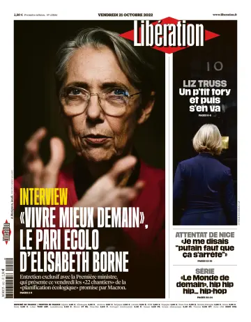 Libération - 21 Oct 2022