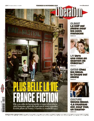Libération - 18 Nov 2022