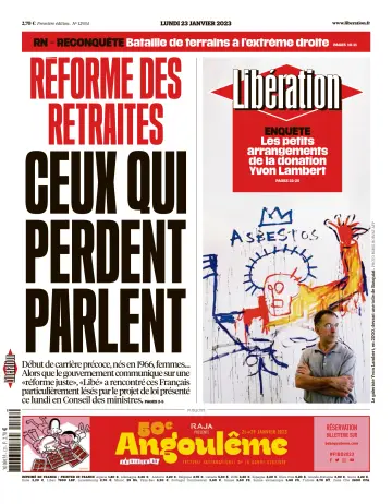 Libération - 23 Jan 2023