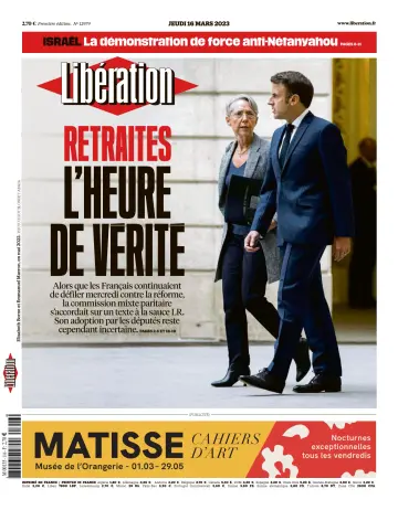 Libération - 16 Mar 2023