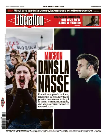 Libération - 22 Mar 2023