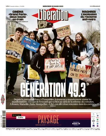 Libération - 29 Mar 2023