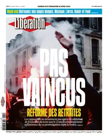 Libération - 15 Apr 2023