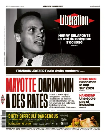 Libération - 26 Apr 2023