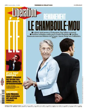 Libération - 21 Jul 2023