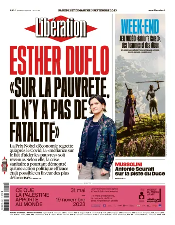 Libération - 2 Sep 2023
