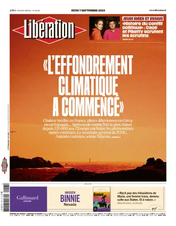 Libération - 7 Sep 2023