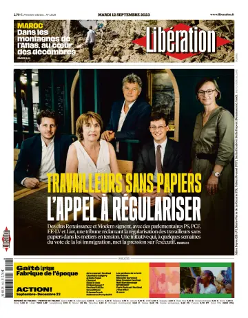 Libération - 12 Sep 2023