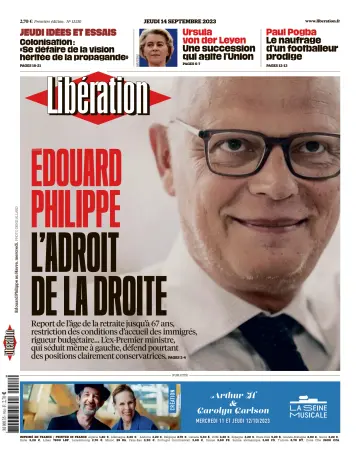 Libération - 14 Sep 2023