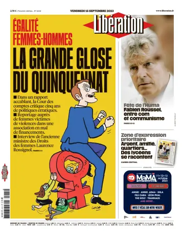 Libération - 15 Sep 2023