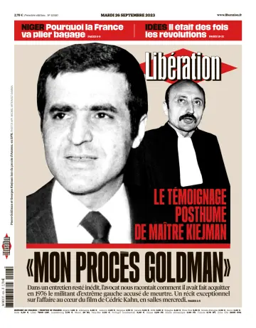 Libération - 26 Sep 2023