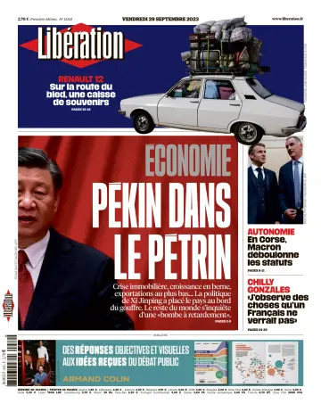 Libération - 29 Sep 2023