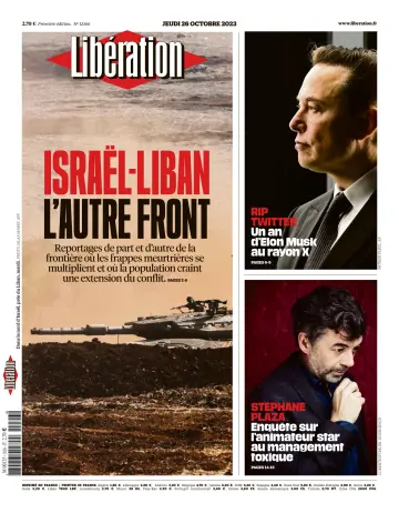 Libération - 26 Oct 2023