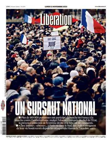 Libération - 13 Nov 2023