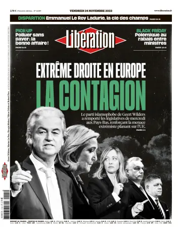Libération - 24 Nov 2023
