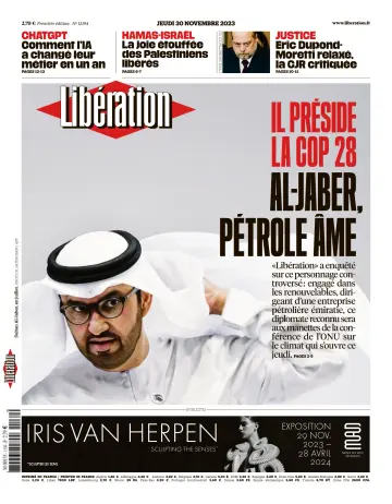 Libération - 30 Nov 2023