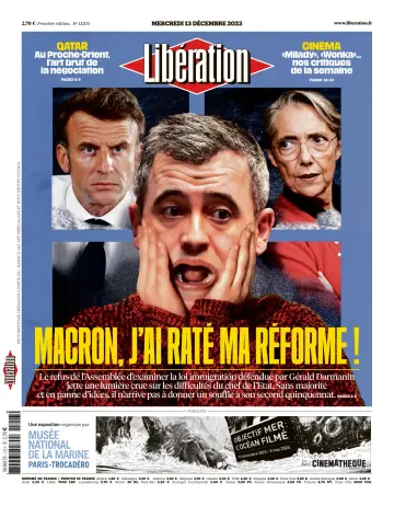 Libération - 13 Dec 2023