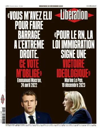 Libération - 20 Dec 2023