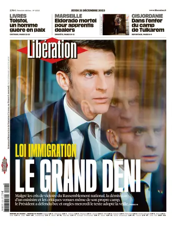 Libération - 21 Dec 2023