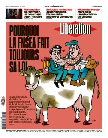Libération - 22 Feb 2024