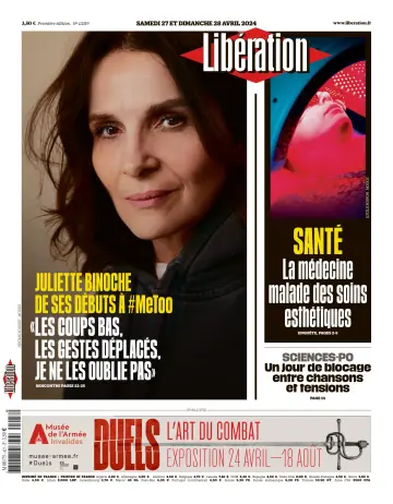 Libération - 27 4월 2024