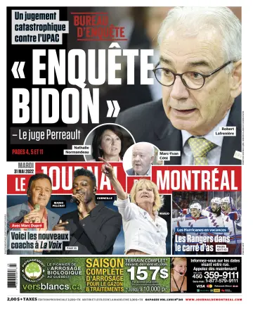 Le Journal de Montreal - 31 May 2022