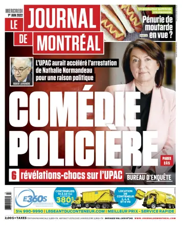 Le Journal de Montreal - 1 Jun 2022