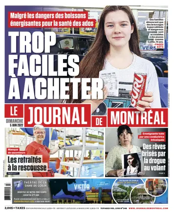 Le Journal de Montreal - 5 Jun 2022