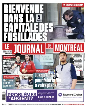 Le Journal de Montreal - 12 Jun 2022