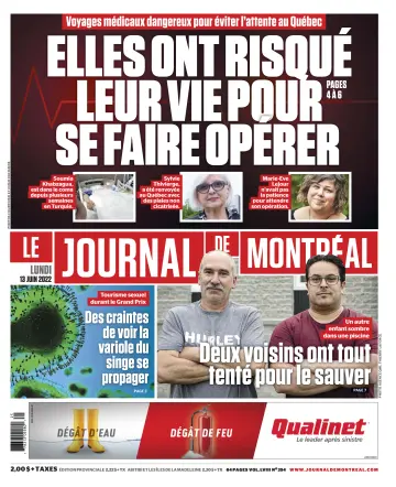 Le Journal de Montreal - 13 Jun 2022
