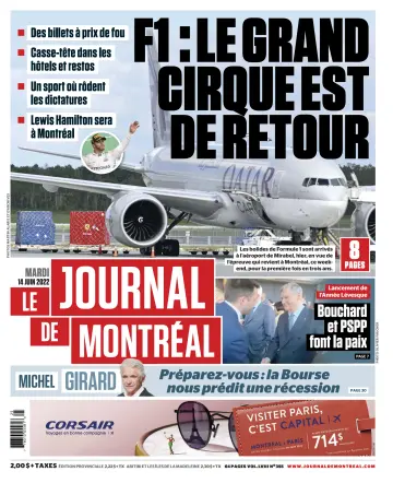 Le Journal de Montreal - 14 Jun 2022