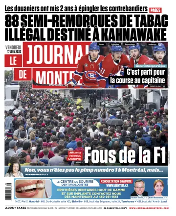 Le Journal de Montreal - 17 Jun 2022