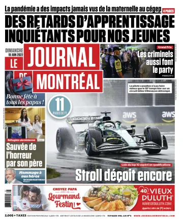 Le Journal de Montreal - 19 Jun 2022