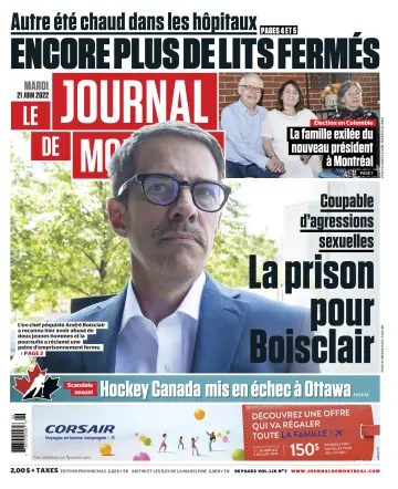 Le Journal de Montreal - 21 Jun 2022