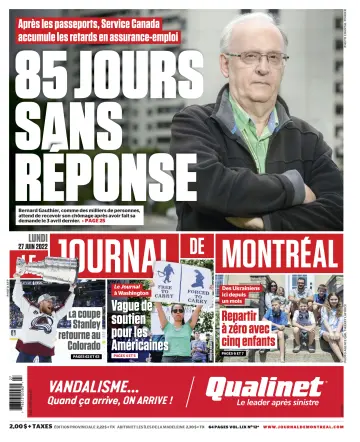 Le Journal de Montreal - 27 Jun 2022