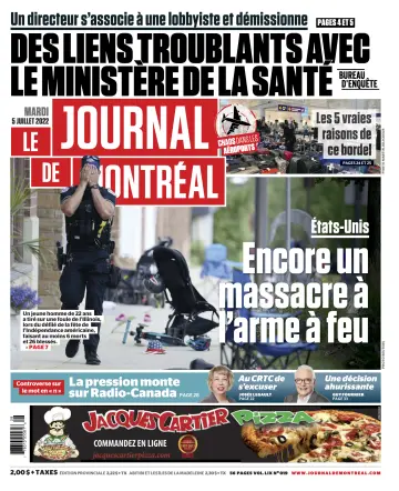 Le Journal de Montreal - 5 Jul 2022
