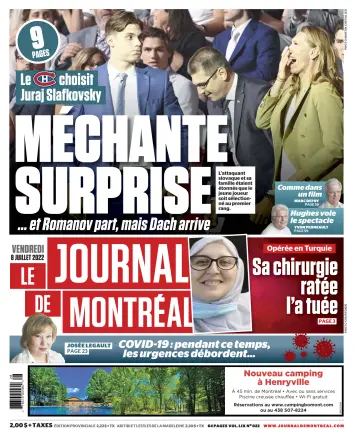 Le Journal de Montreal - 8 Jul 2022