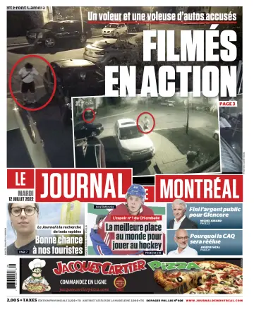 Le Journal de Montreal - 12 Jul 2022