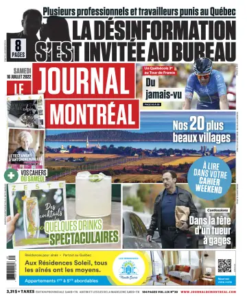 Le Journal de Montreal - 16 Jul 2022