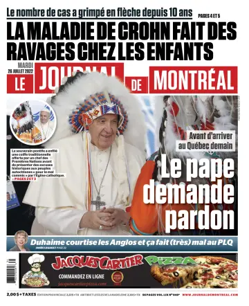 Le Journal de Montreal - 26 Jul 2022