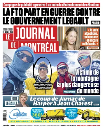 Le Journal de Montreal - 27 Jul 2022