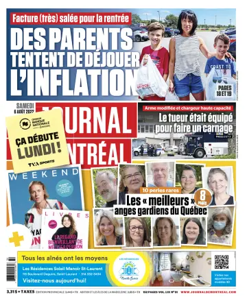 Le Journal de Montreal - 6 Aug 2022