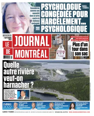 Le Journal de Montreal - 7 Sep 2022