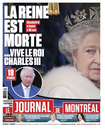 Le Journal de Montreal - 9 Sep 2022