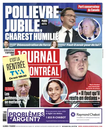 Le Journal de Montreal - 11 Sep 2022