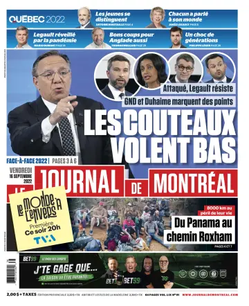 Le Journal de Montreal - 16 Sep 2022