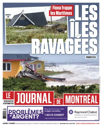 Le Journal de Montreal - 25 Sep 2022