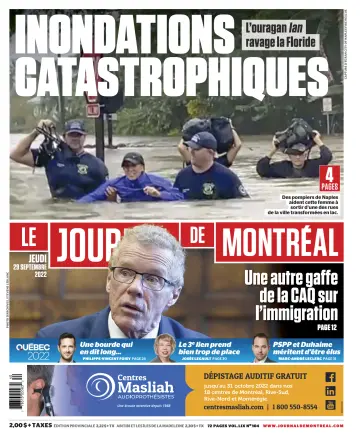 Le Journal de Montreal - 29 Sep 2022