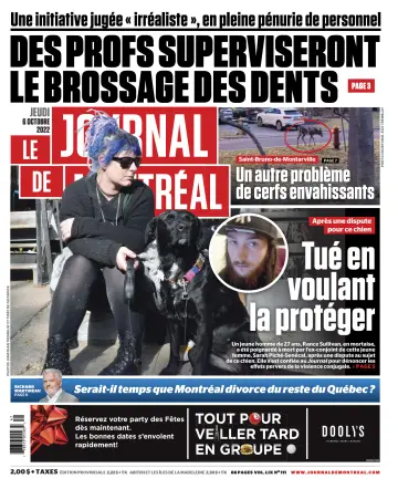 Le Journal de Montreal - 6 Oct 2022