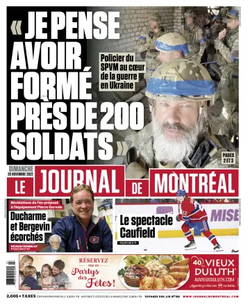Le Journal de Montreal - 20 Nov 2022